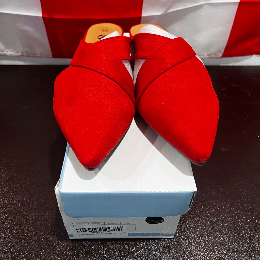 Brand New Red Flats